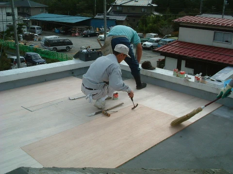 屋上防水改修工事