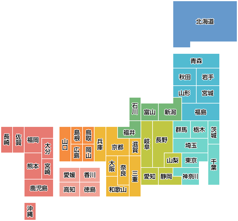 地域別配送料金